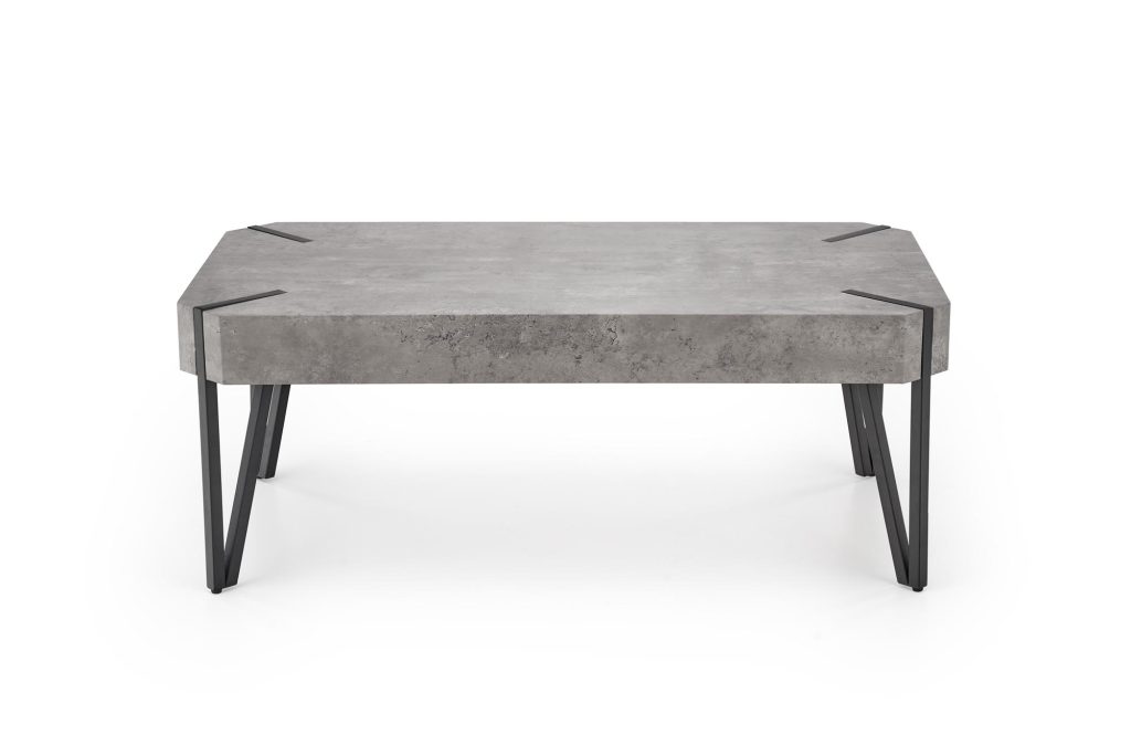 EMILY ława beton / czarny (1p=1szt)