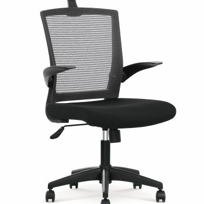 VALOR fotel pracowniczy czarno / popielaty