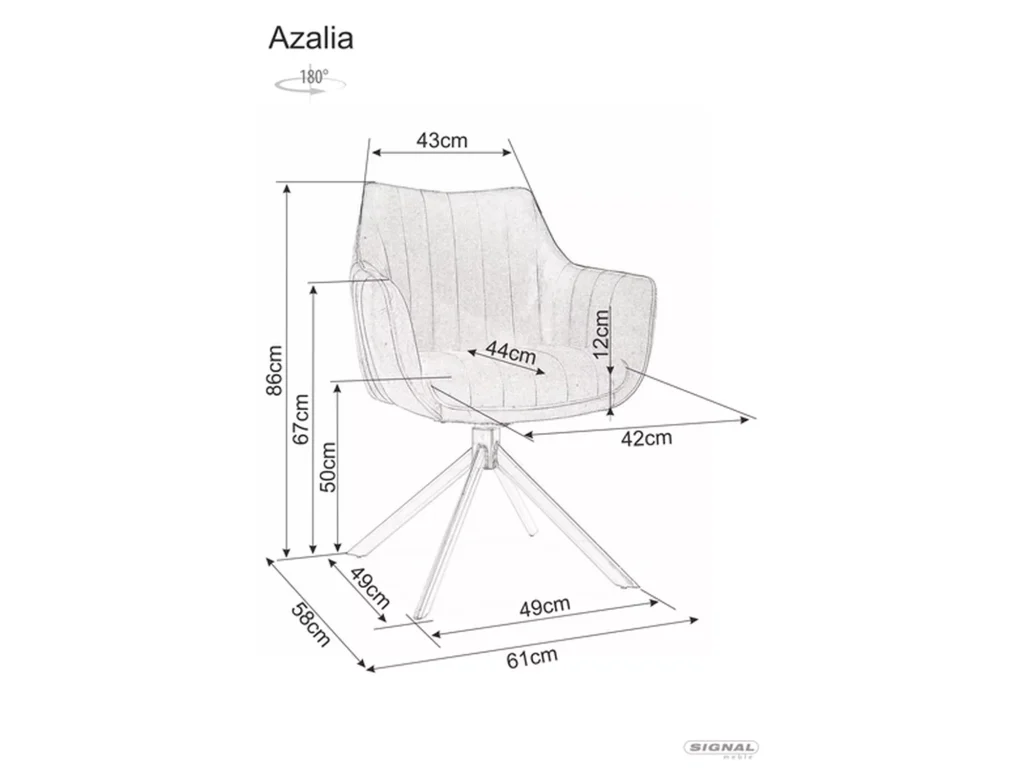 Krzesło Azalia Brego