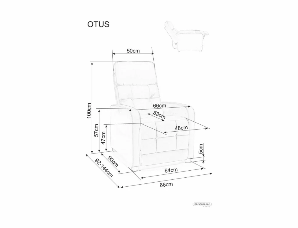 Fotel Otus Brego